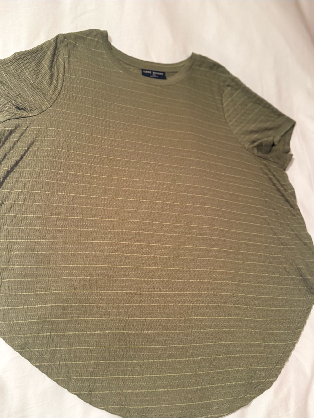 Lane Bryant green t shirt top excellent condition 18/20